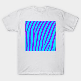 Zebra Print (Blue & Purple) T-Shirt